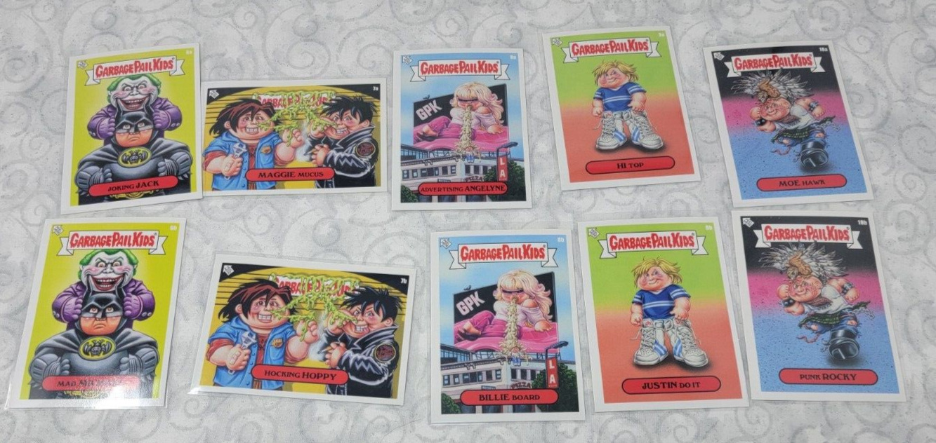 2022 Garbage Pail Kids We Hate the 80s Expansion set -Week 2  BASE ONLY NO SEPIA