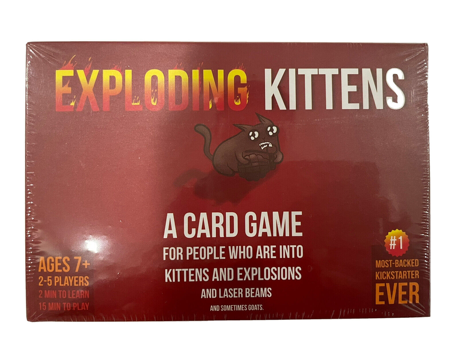 Exploding Kittens Card Game - Original Edition New Sealed