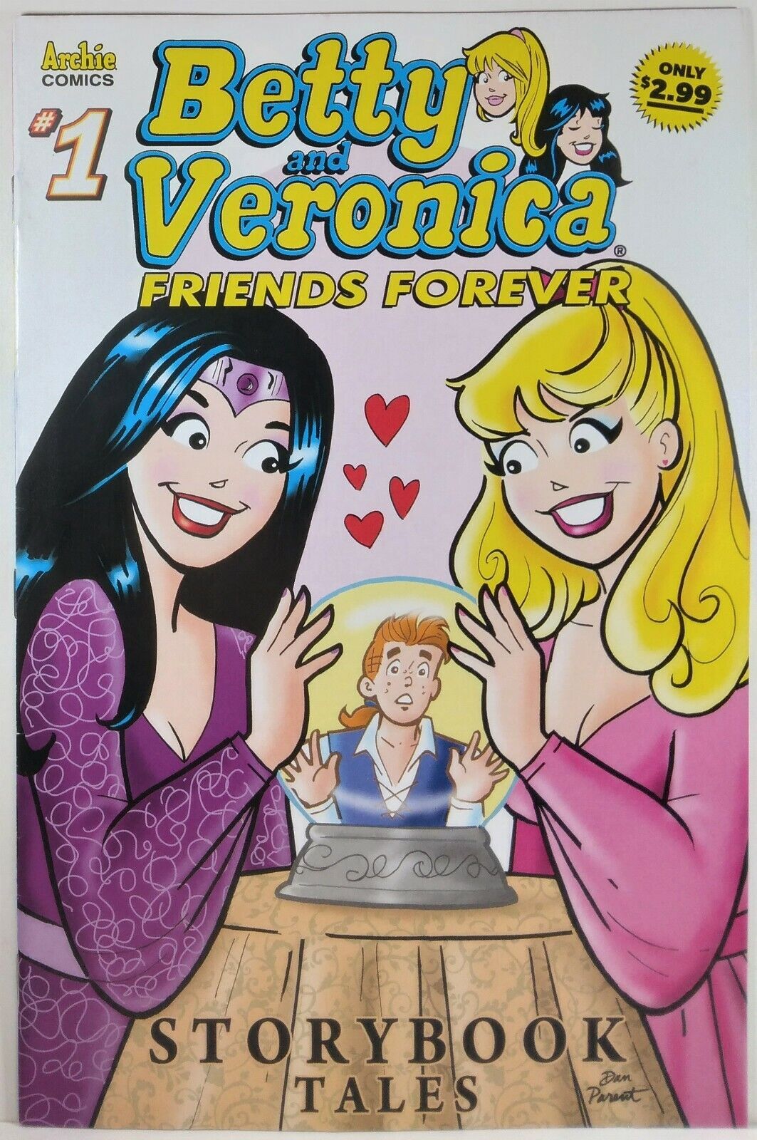 🌟 BETTY AND VERONICA FRIENDS FOREVER #1 STORYBOOK TALES Dan Parent ARCHIE VF+