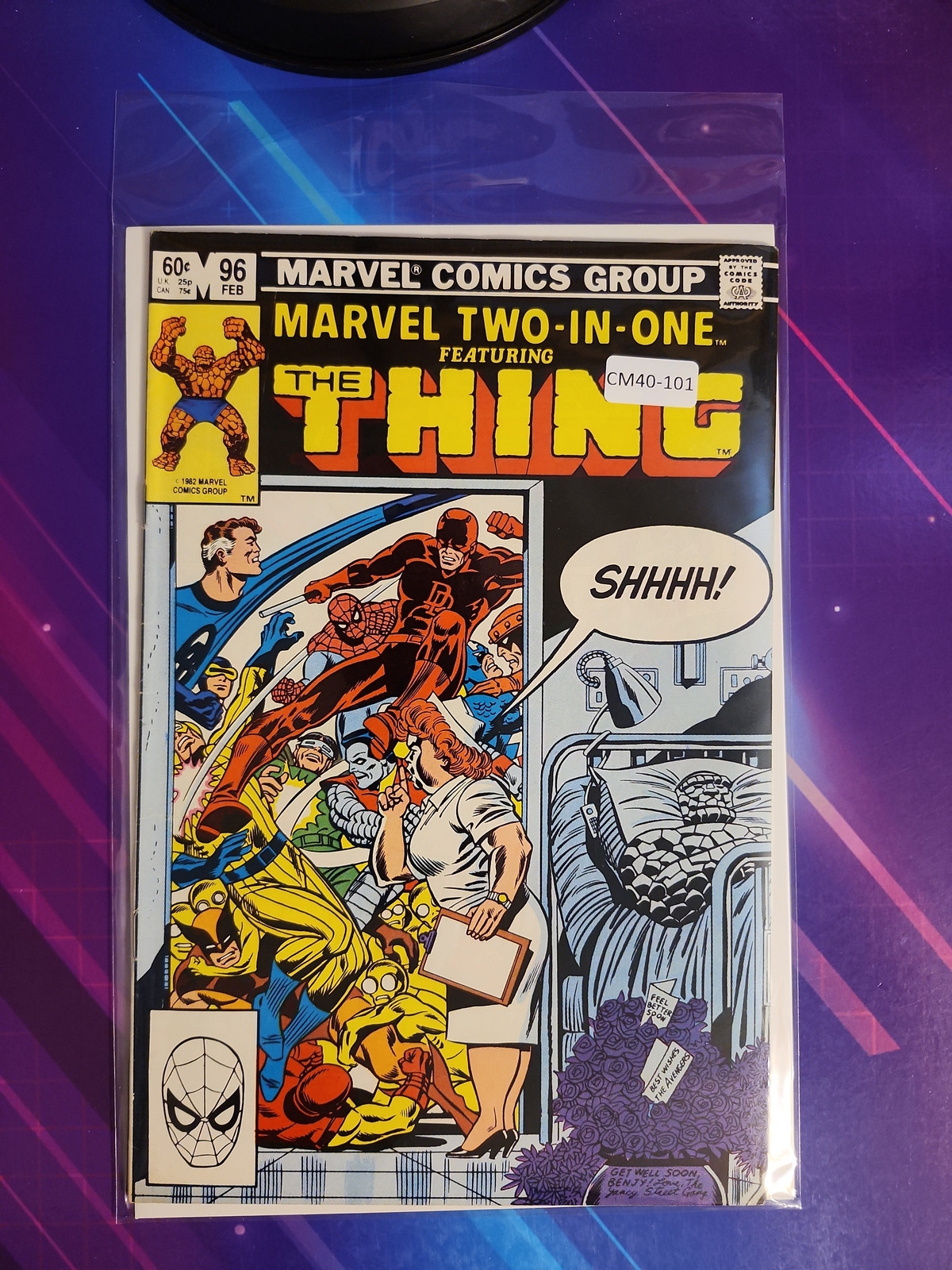MARVEL TWO-IN-ONE #96 VOL. 1 MID GRADE MARVEL COMIC BOOK CM40-101