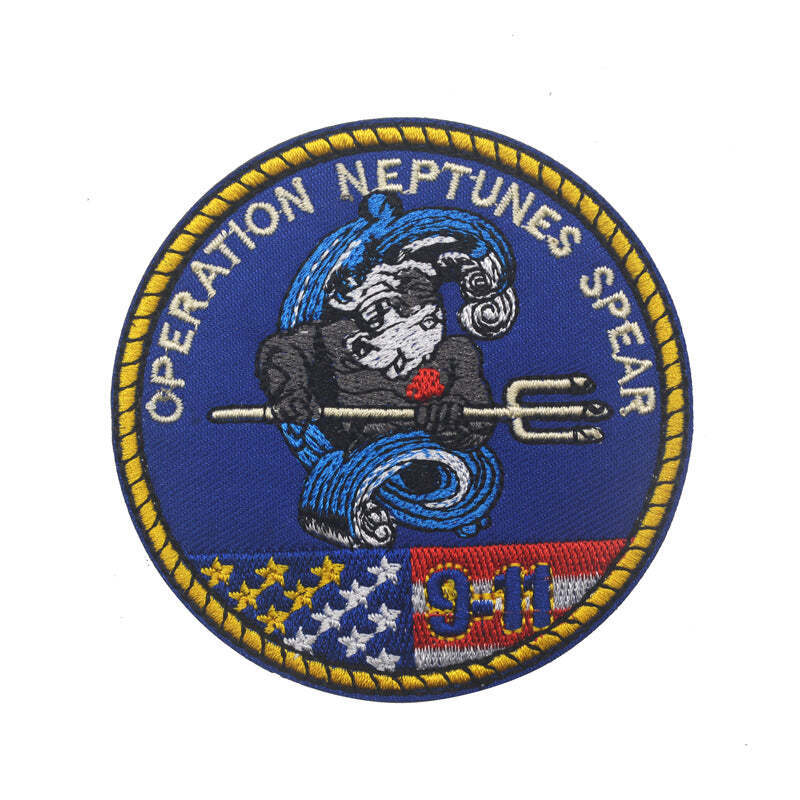 Operation Neptune Spear Tactical Hook and Loop Morale Patch Ships Free In The US