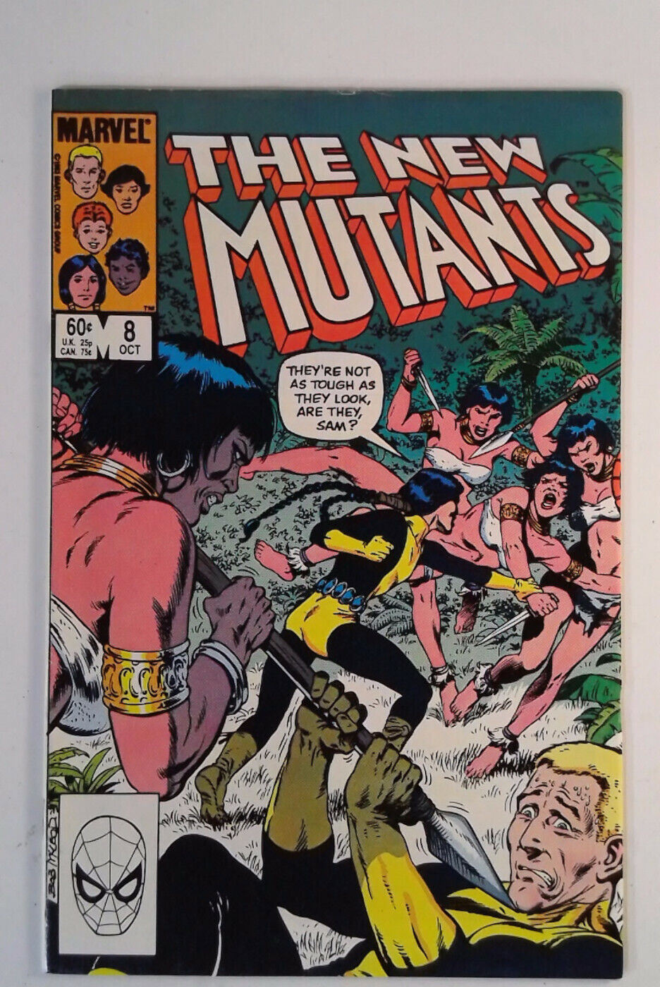 The New Mutants #8 (1983) Marvel 8.5 VF+ Comic Book