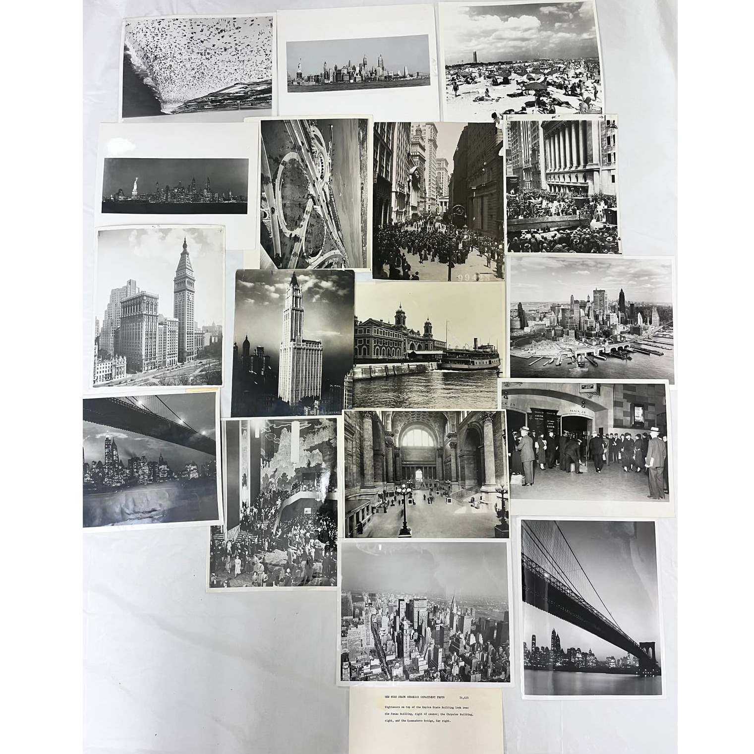 Vintage New York 1950\'s 1960\'s Black & White Photo collection Lot of 63 photos