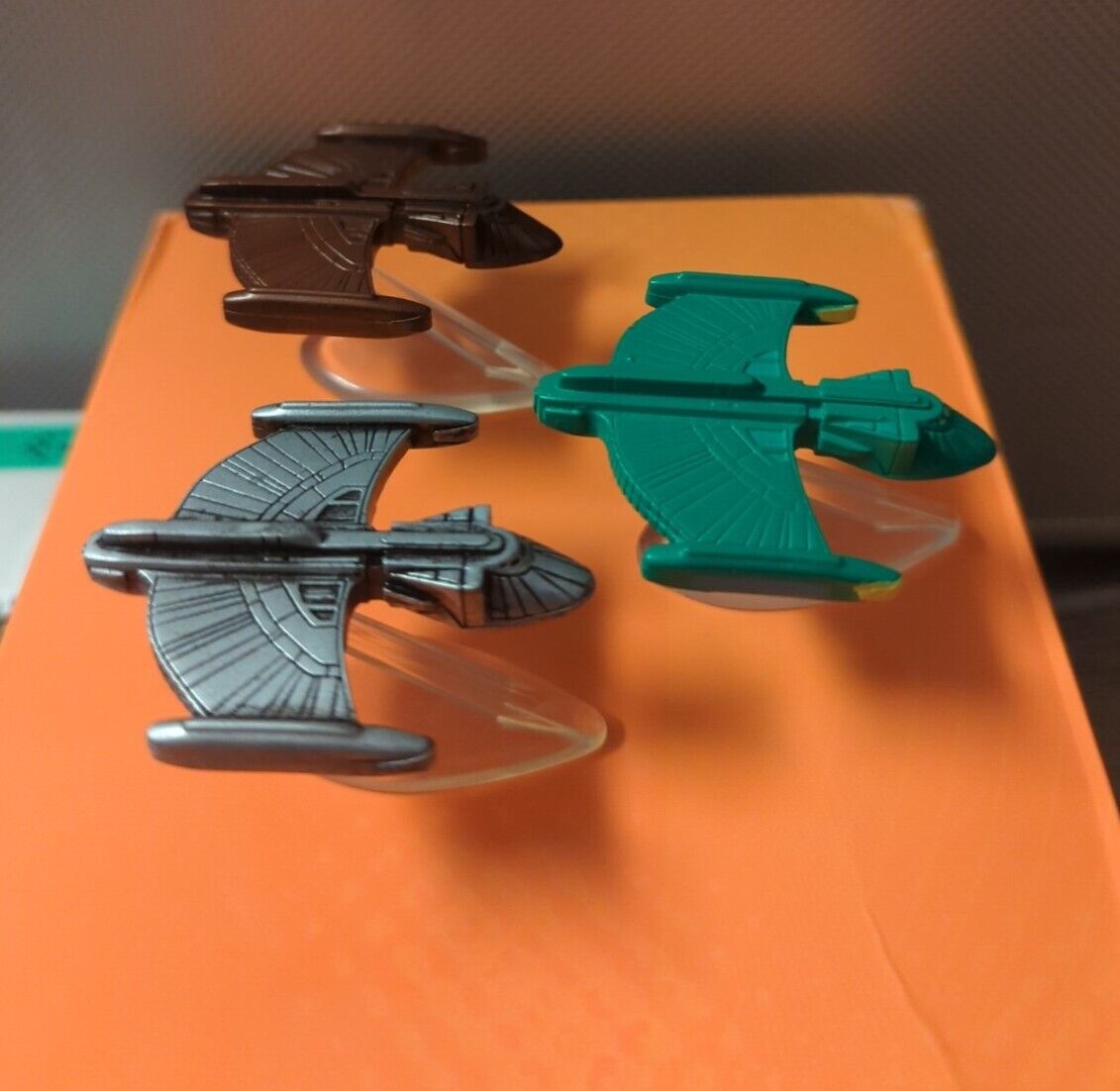 Star Trek Romulan Scout Ships Micro Machines 1994 3 Variants Lot Of Minis ST TNG