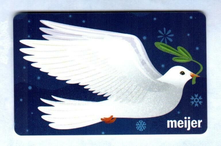 MEIJER Peace Dove Bird Gift Card ( $0 )