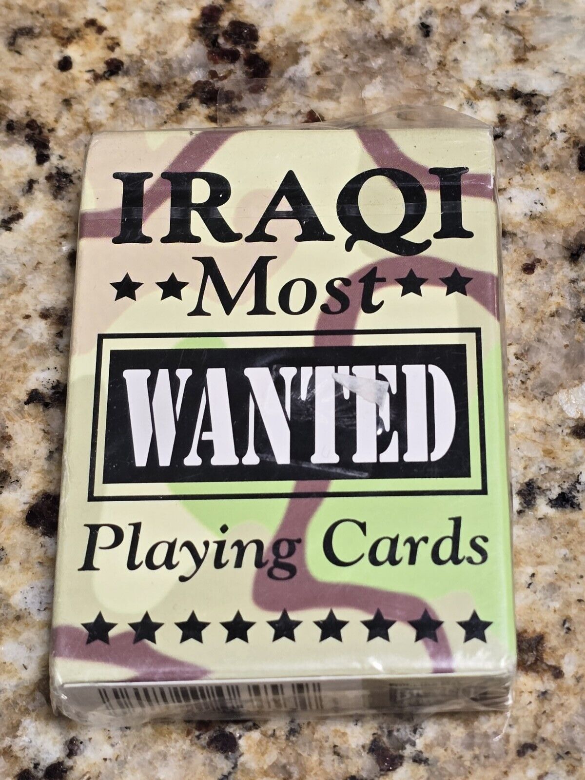 Iraqi Most Wanted Playing Cards Deck Original Unopened Bicycle Iraq War - Sealed