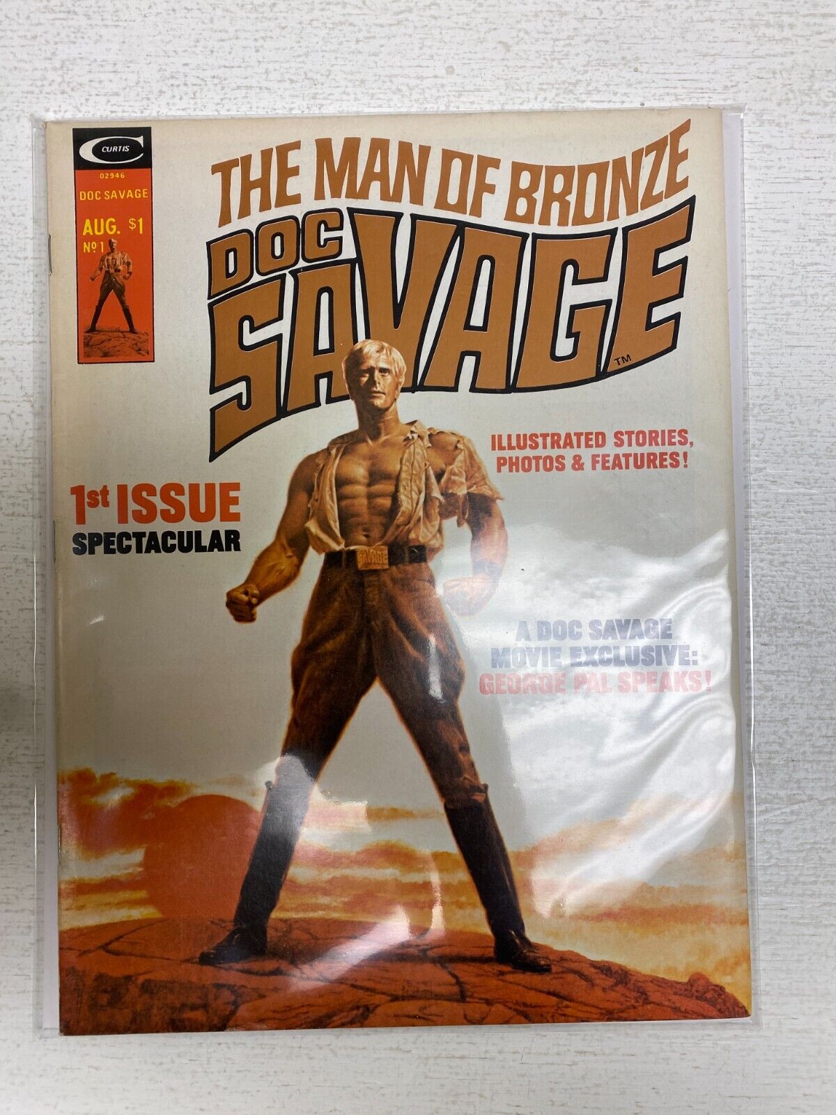 The Man of Bronze Doc Savage #1 6.0 FN (1975)