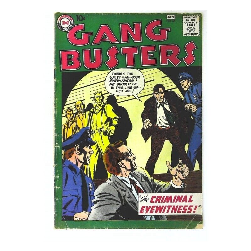 Gang Busters (1947 series) #67 in Fine minus condition. DC comics [a;
