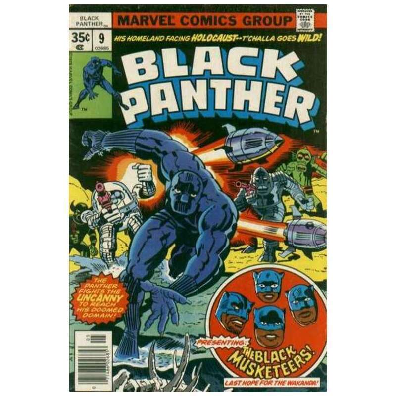 Black Panther (1977 series) #9 in Very Fine condition. Marvel comics [t;