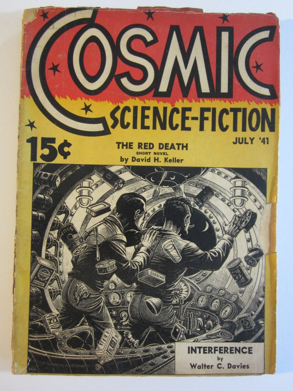 Cosmic Science Fiction Pulp v. 1 #3, Jul. 1941  GD/VG