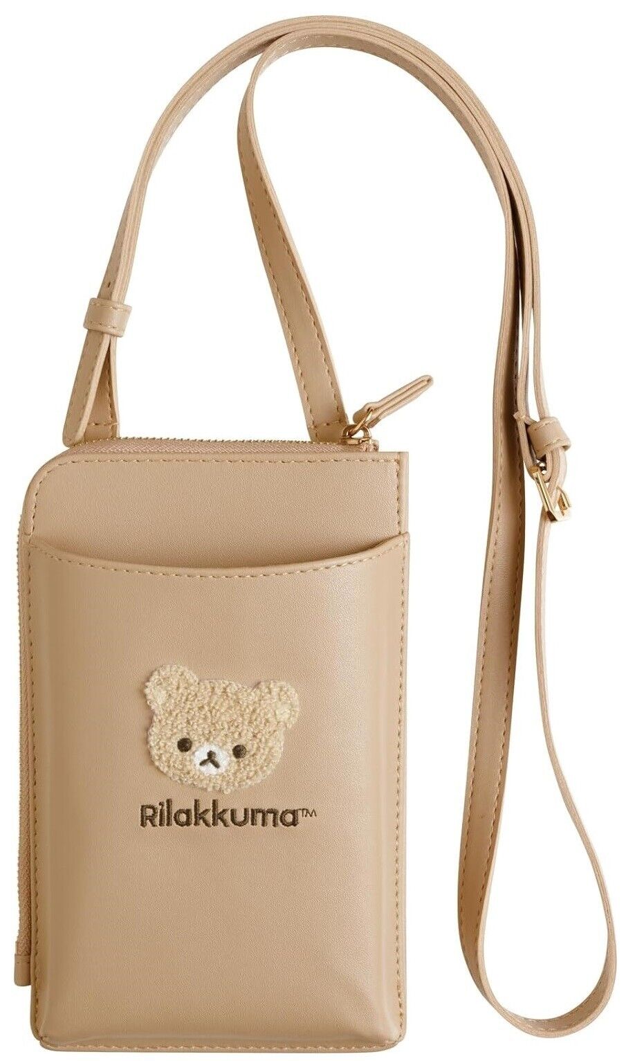 San-X Rilakkuma Smartphone Shoulder Bag Crossbody Small Purse Cell Phone Wallet