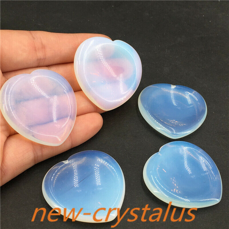 wholesale A lot of Natural mini heart quartz Ashtray Carved Crystal Healing