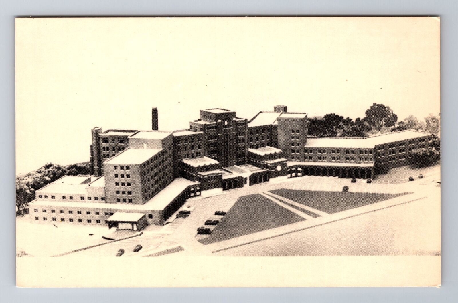 St Cloud MN-Minnesota, Front, St Cloud Hospital, Antique, Vintage Postcard