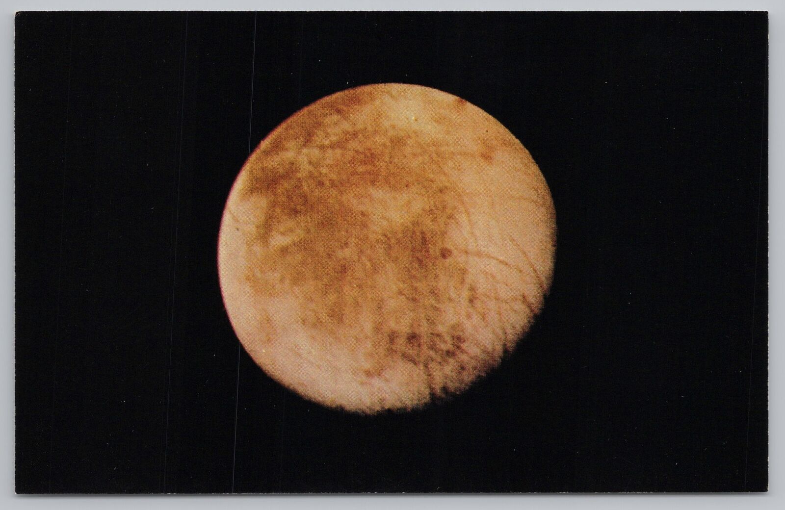 Space/Science~Voyager 1 Image Of Europa~Smallest Of Galilean Satellites~Vtg PC