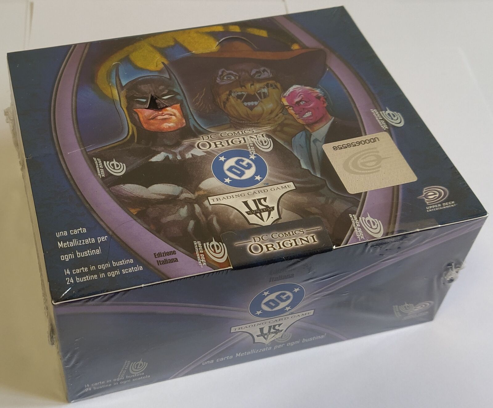 Vs System DC Comics Origins Box 24 Bag Cards Ed. Italy