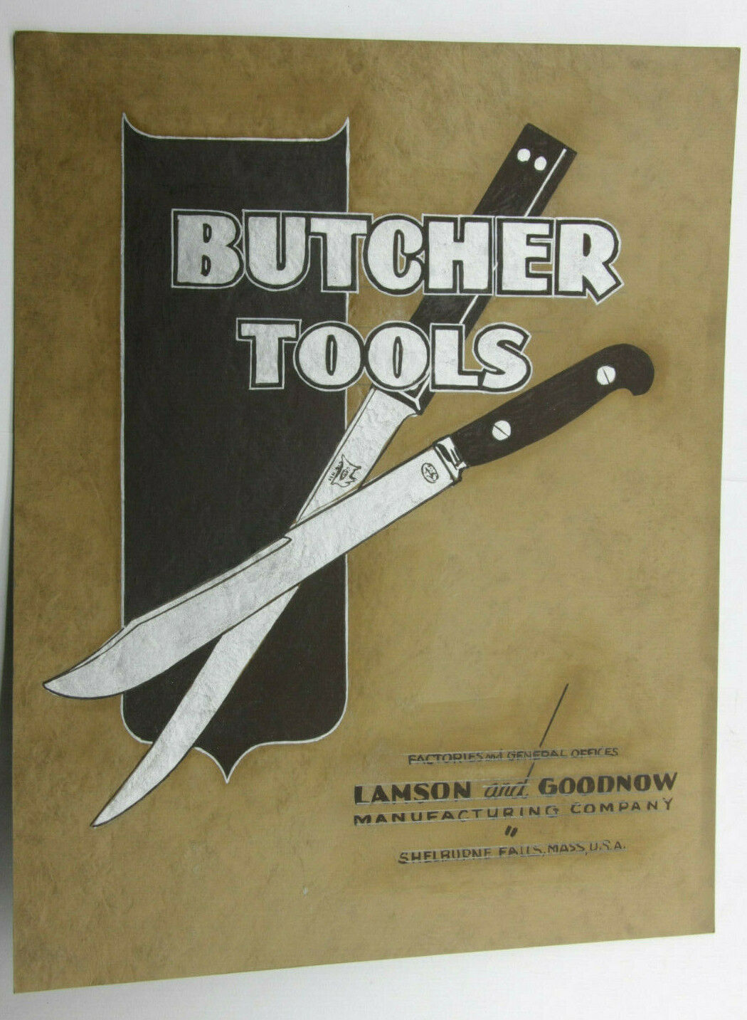 1934 Lamson Goodnow Cutlery Catalog Development James McKinnon Co Ephemera P841H