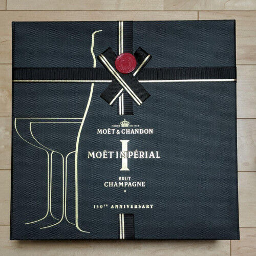 [Limited Price] Moet & Chandon 150th Anniversary Coupe Glasses