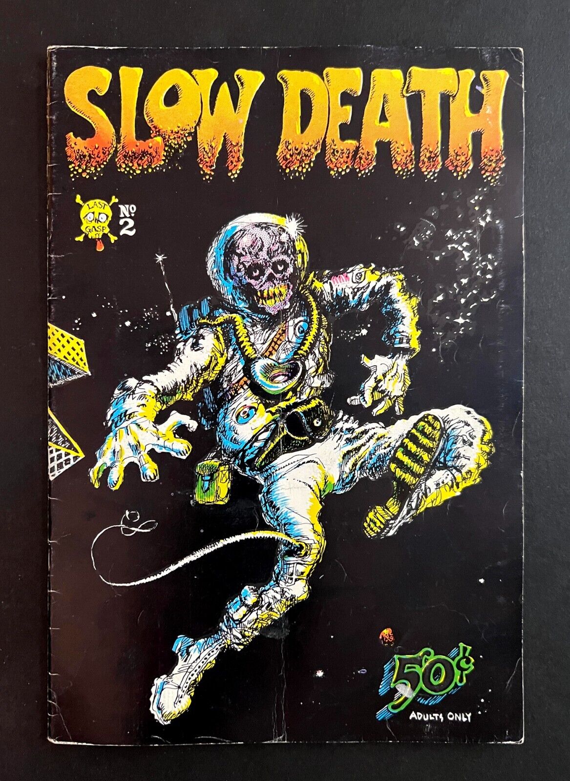 SLOW DEATH #2 Richard Corben Jim Osborne Robert Crumb Last Gasp Comix 1970