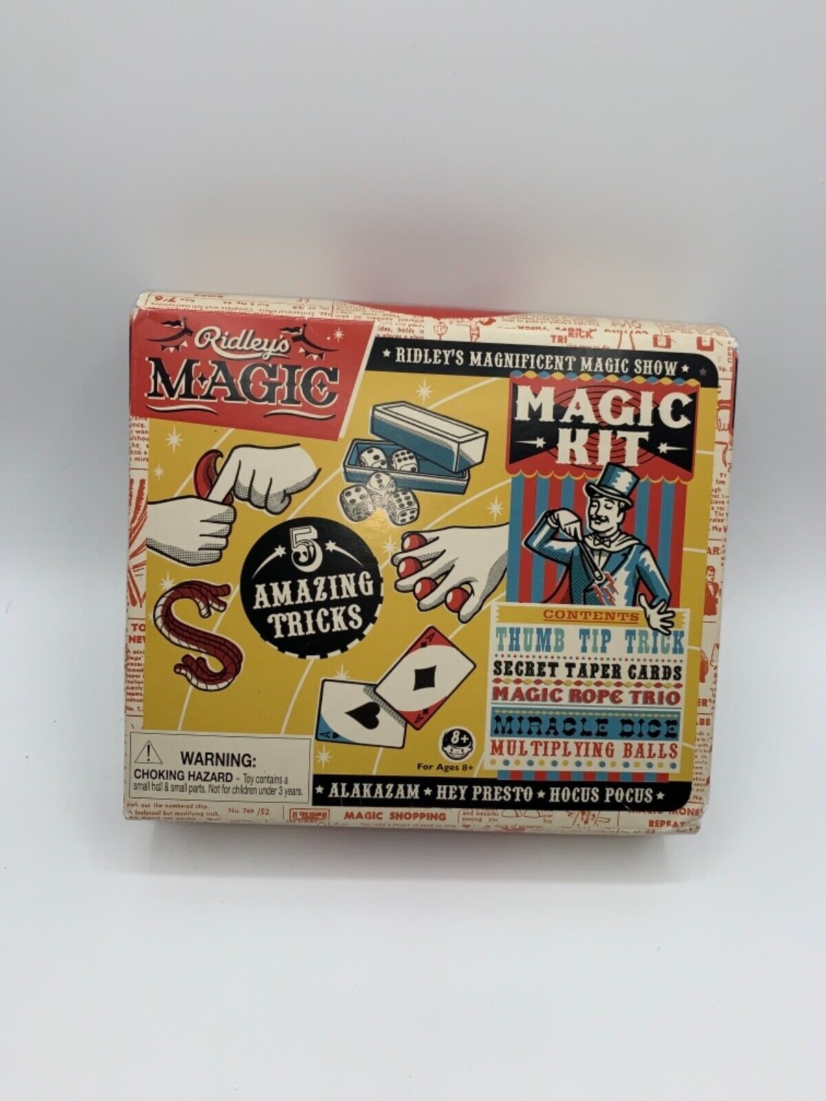 MAGIC KIT Ridleys Magic 5 Amazing Tricks Ages 8 And Up 2017 NEW IN BOX