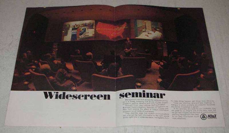 1967 AT&T Business Communications Seminars Ad