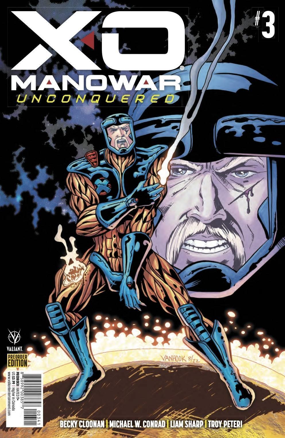 X-o Manowar Unconquered #3 Cvr C Preorder Bundle Ed Valiant Comic Book