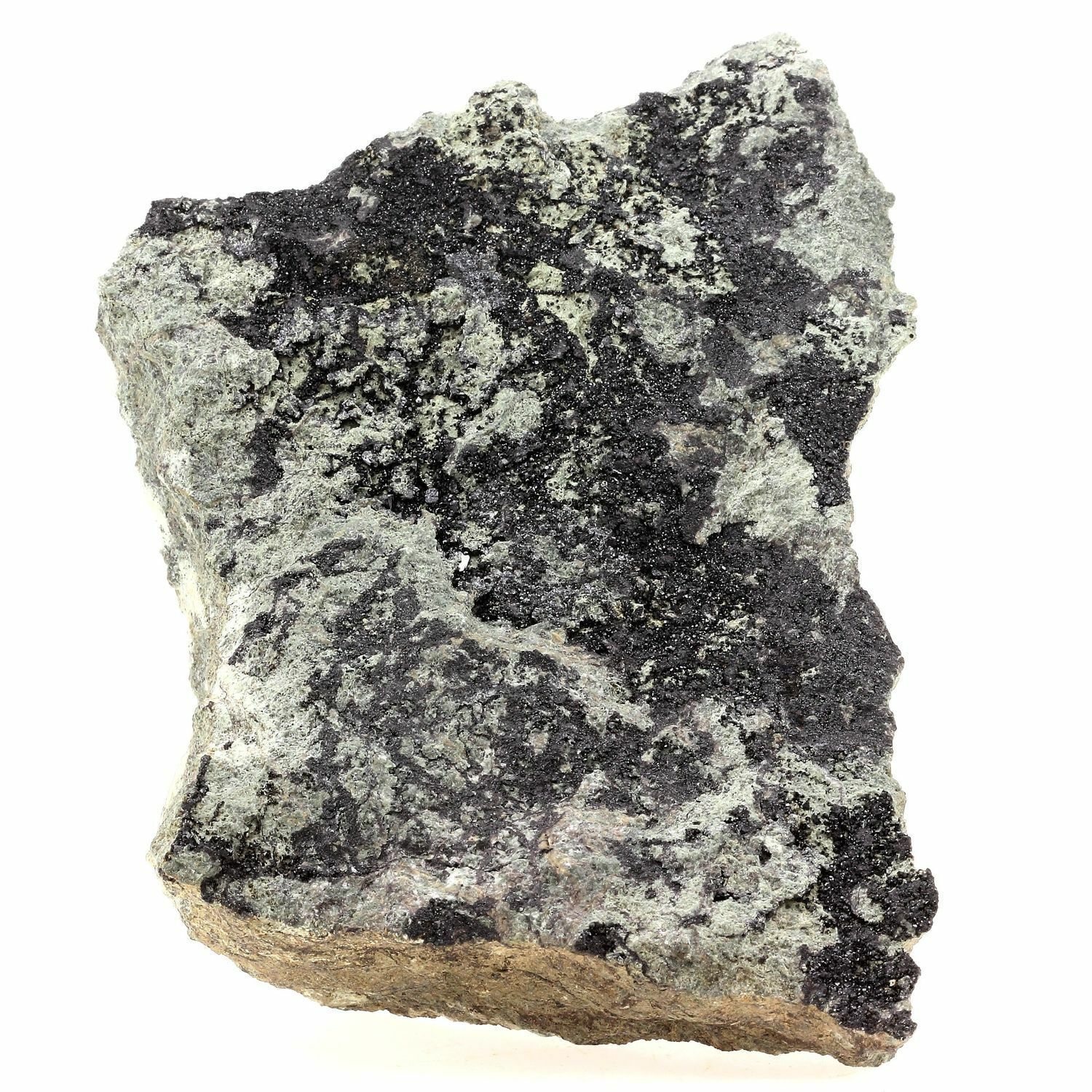 Garnet melanite + perovskite. 3026.5 ct. San Benito Co., California, USA.