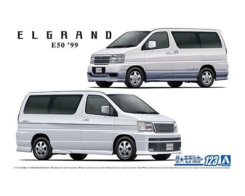 Aoshima 1/24 Nissan E50 Elgrand '99