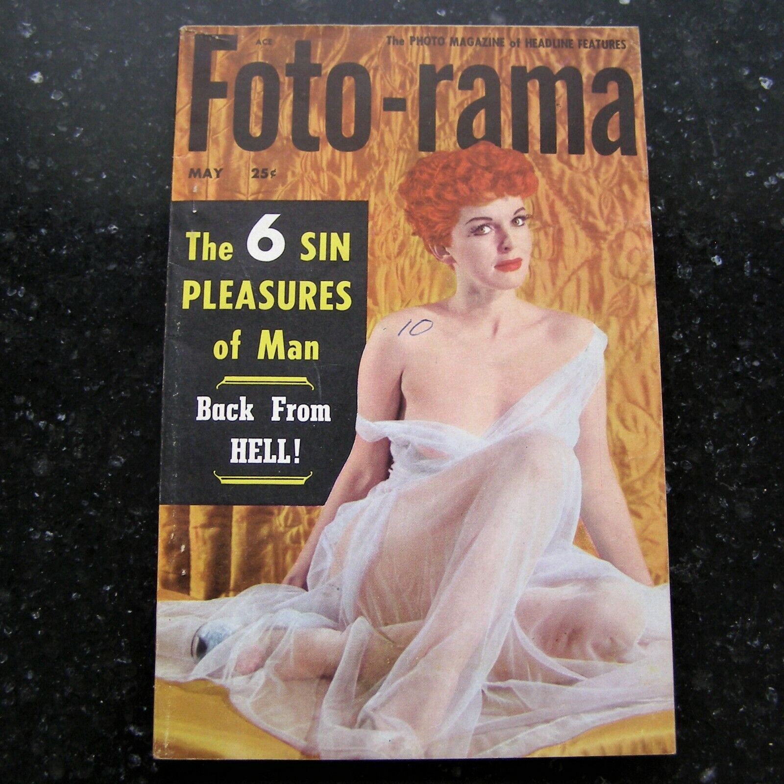 FOTO-RAMA Digest Magazine 1954 May Vol.2 No.3 Vintage Cheesecake Pin-Ups VG
