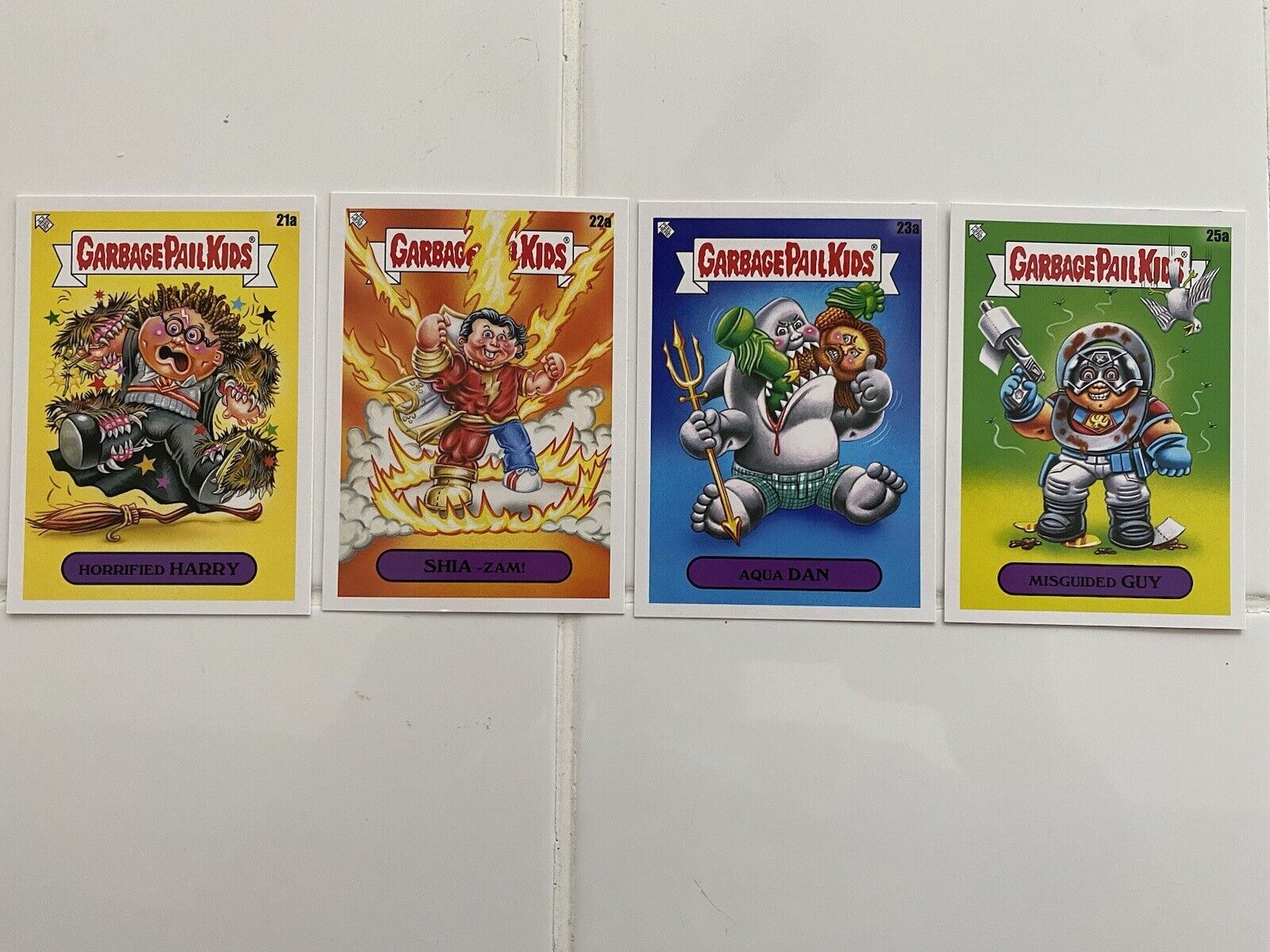 Garbage Pail Kids Book Worms. Gross Adaptations Walmart exclusive 21, 22, 23, 25