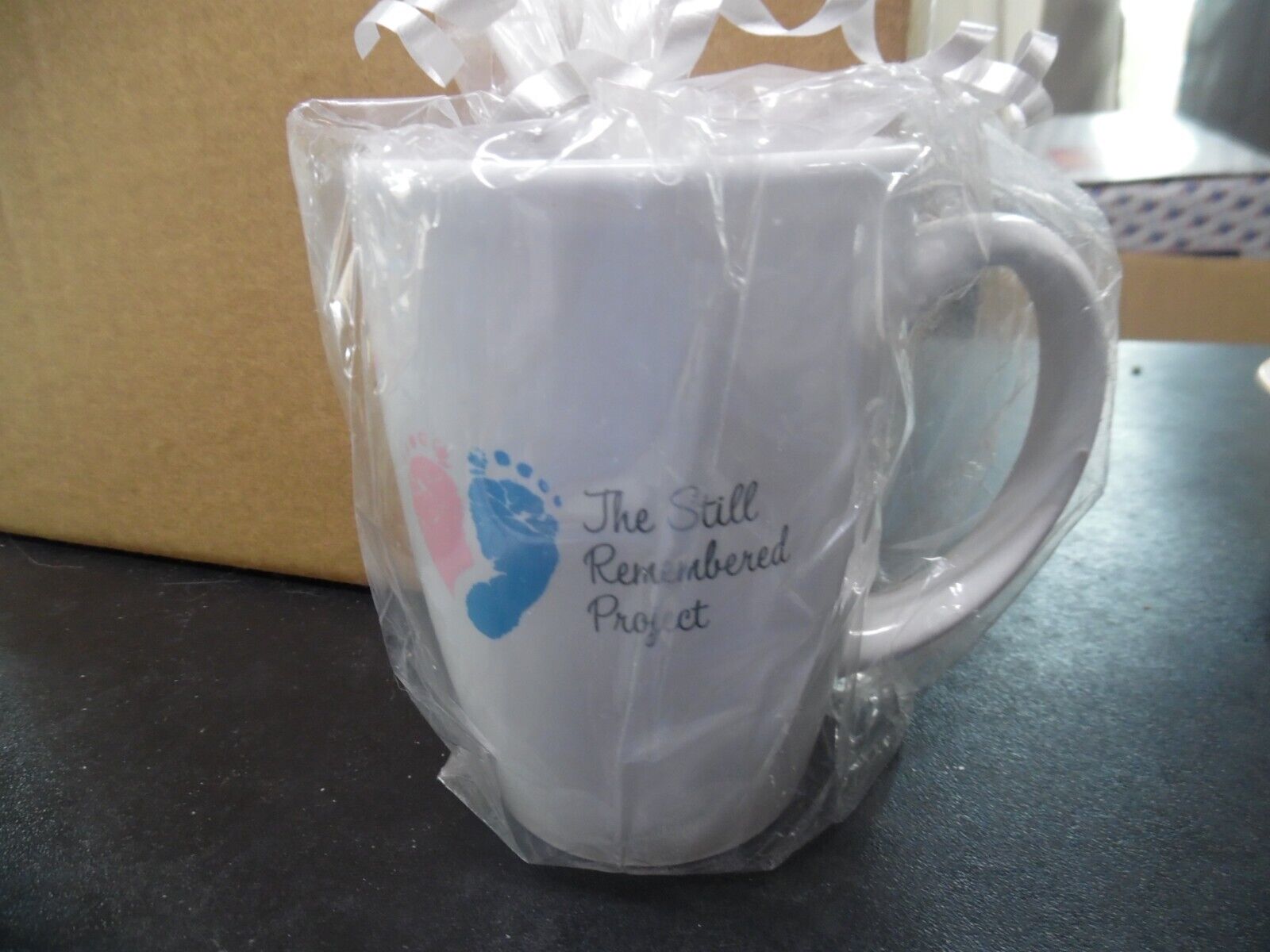 The Still remembered project white china mug  babies  NEW miscarriage stillbirth