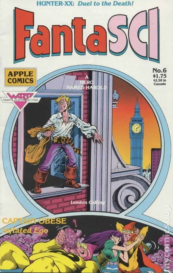 FantaSCI #6 FN 1987 Stock Image