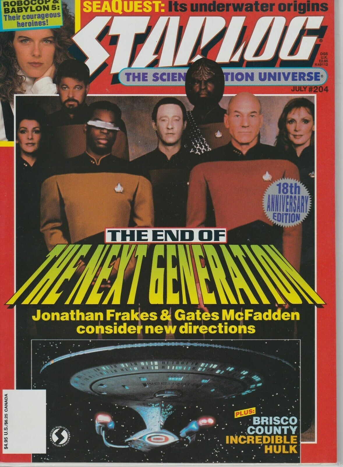 Starlog July 1994 #204 The Next Generation
