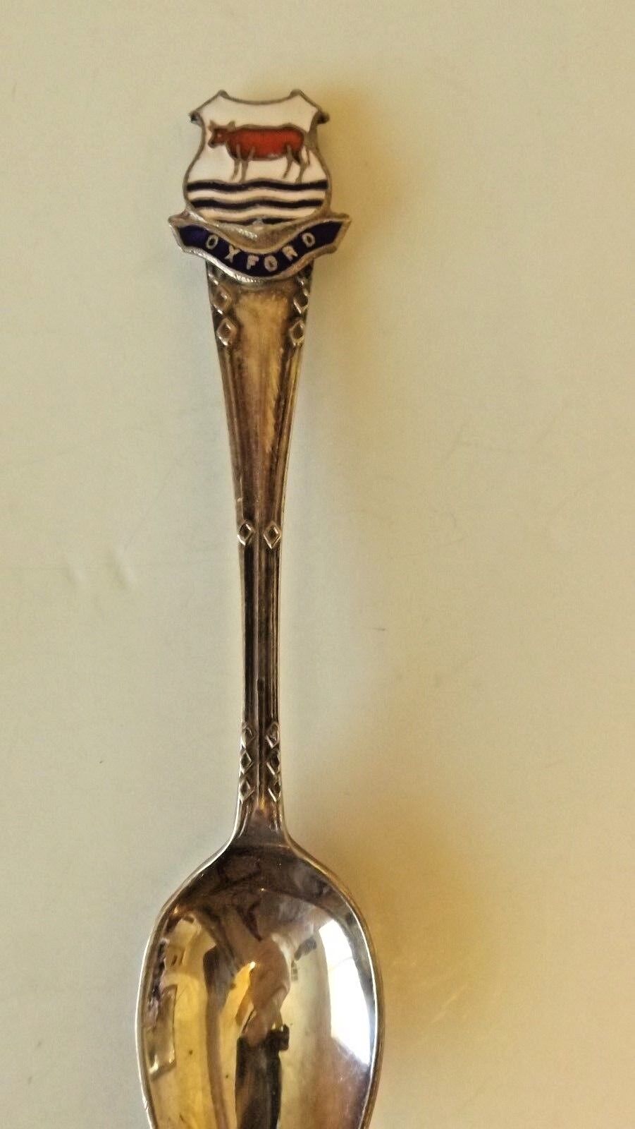 Collector Souvenir Spoon Oxford 4 1/2\
