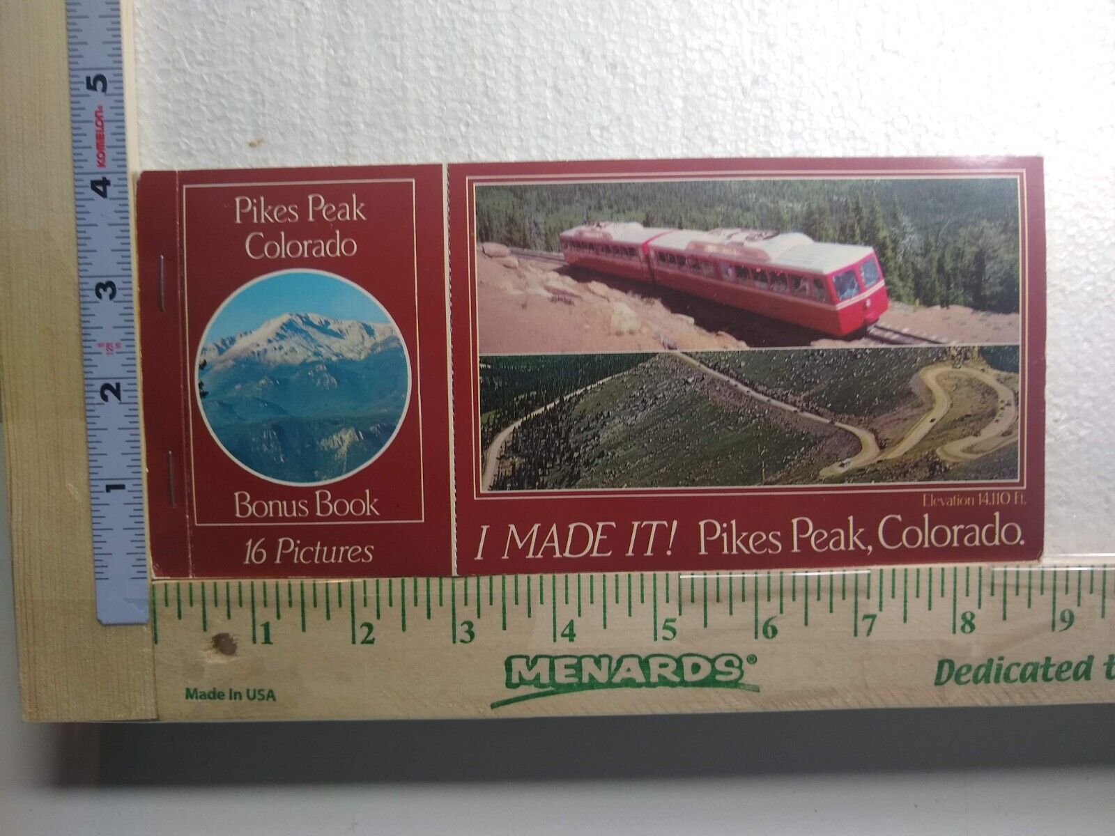 Postcard I Made It Pikes Peak, Colorado
