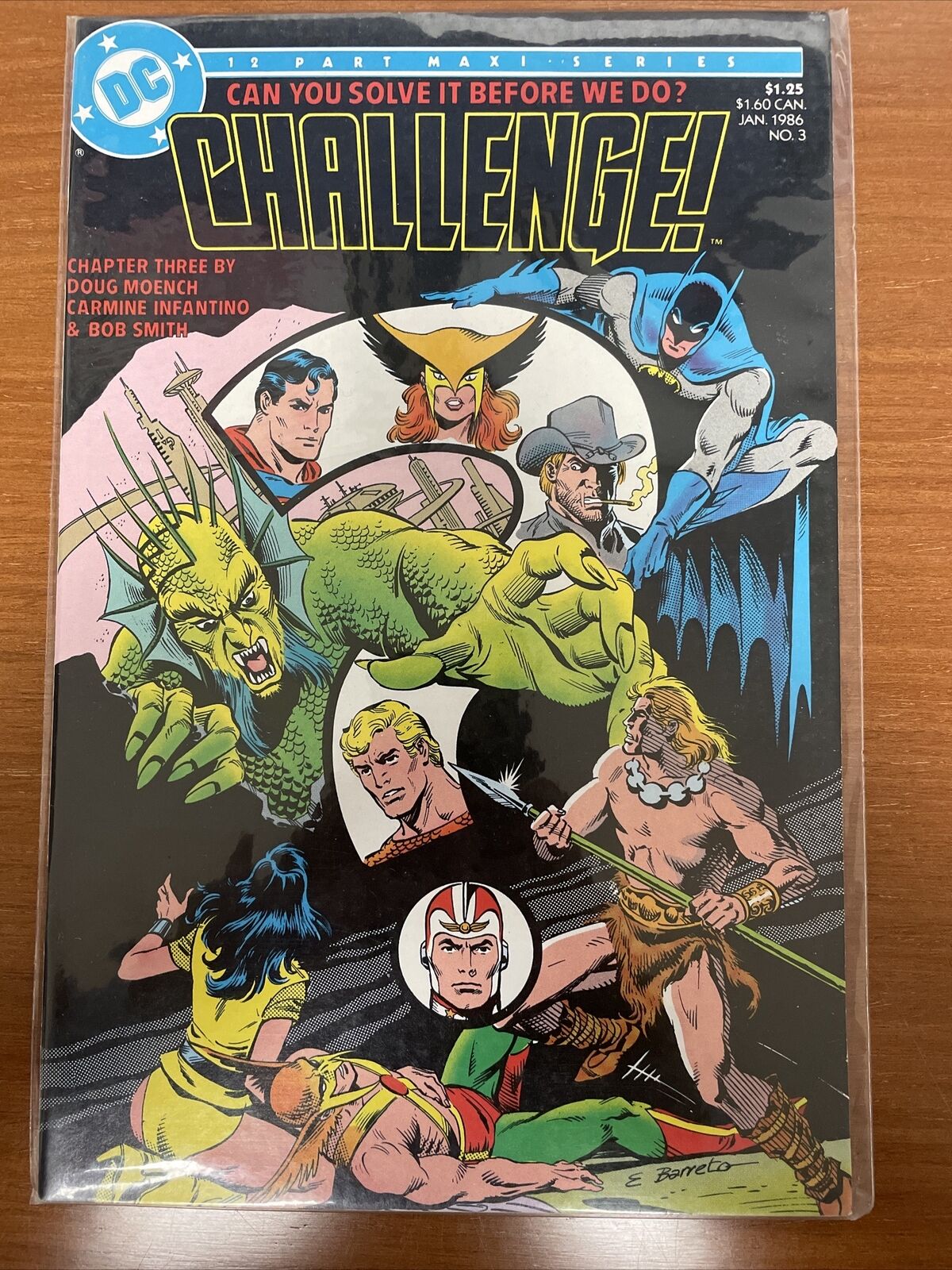 DC CHALLENGE #3 1986 VF+