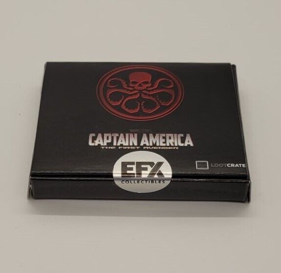 Captain America Hydra Pin LootCrate 2015 Marvel  EFX Collectibles