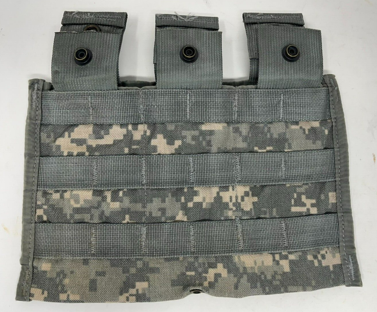 2 Pack, USGI Military ACU Triple Mag Pouch Magazine 30 Round ARMY MOLLE II