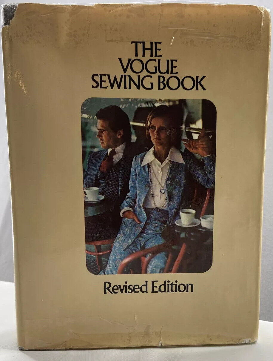 VINTAGE The Vogue Sewing Book Revised Edition Hardback DJ 1973 2nd Ed-1st Print