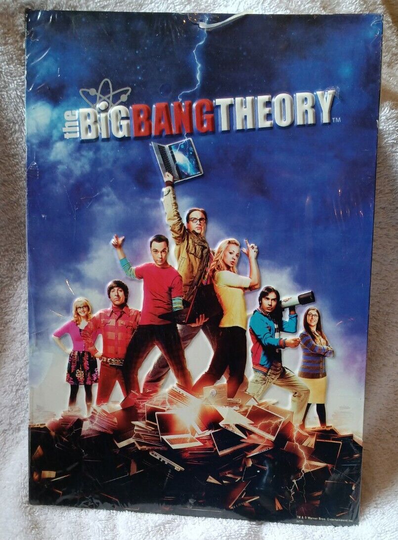 the BiG BANG THEORY Embossed Metal Sign MENSA Physicist CALTECH Quantum Physics