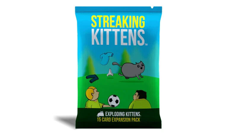 NEW Streaking kittens exploding kitten second expansion card board family game