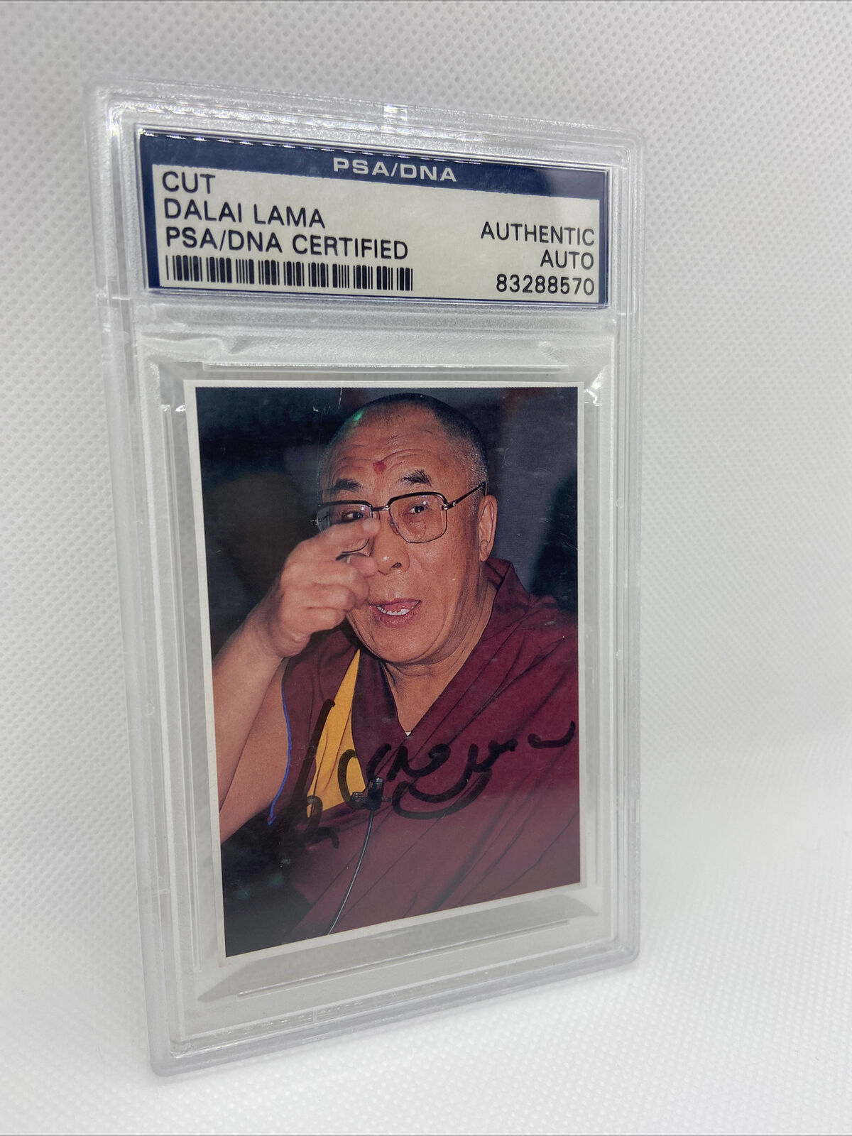 Dalai Lama Signed Photo Autographed PSA/DNA AUTO - Very Rare