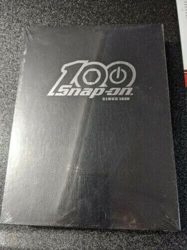 New Snap-on 100th Anniversary Special Edition Hard Cover Cased Catalog 
