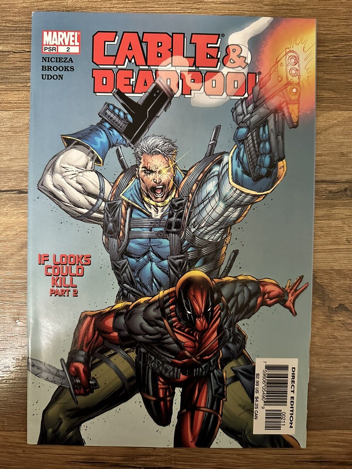CABLE And DEADPOOL #2 (2004) NM - ROB LIEFELD COVER - FIRST PRINT