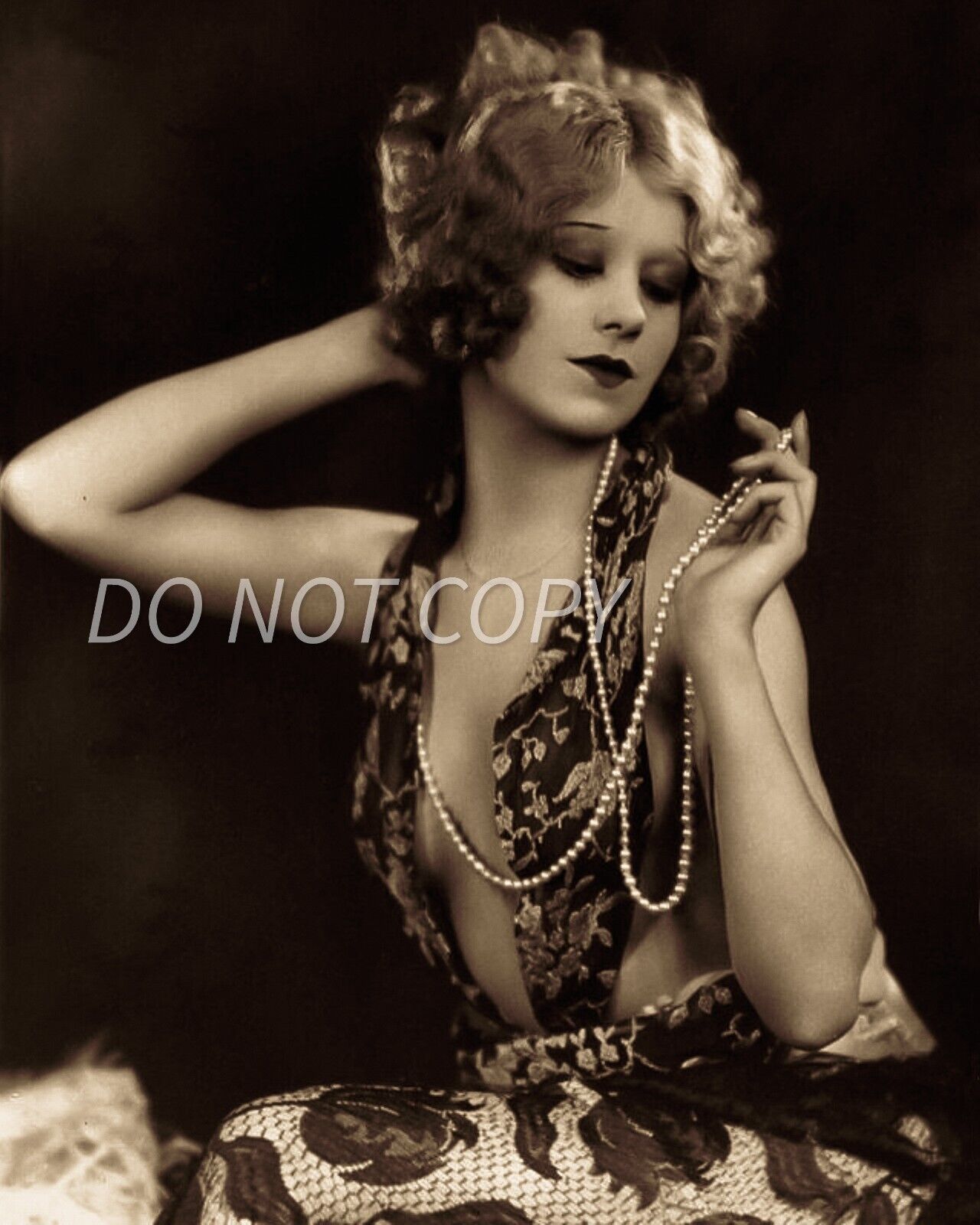 Flapper Girl - Ziegfeld Follies 8X10 PUBLICITY PHOTO Vintage 1920s glamour