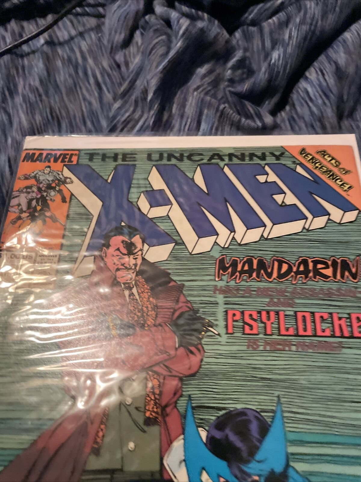 the uncanny x-men 255 First Appearance Of Psylocke