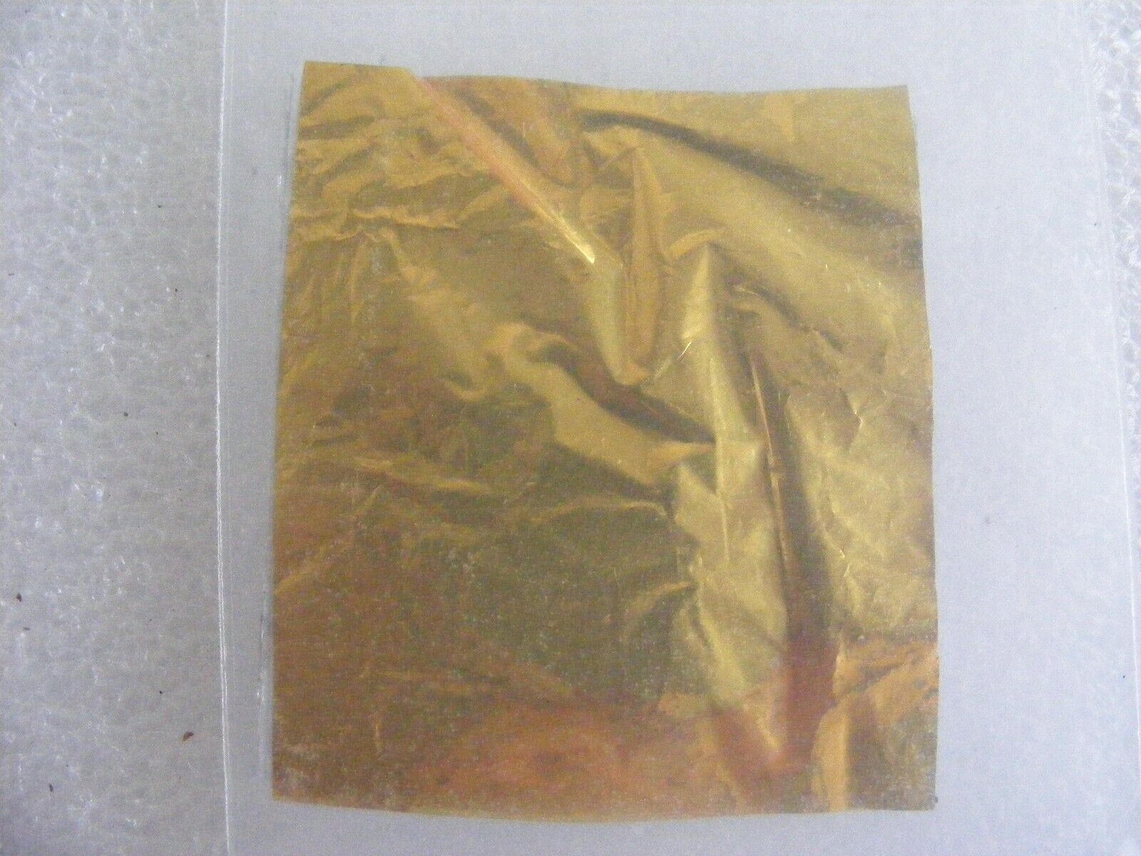 NASA Apollo Lunar Module Flight Hardware Gold Thermal Radiation Shield