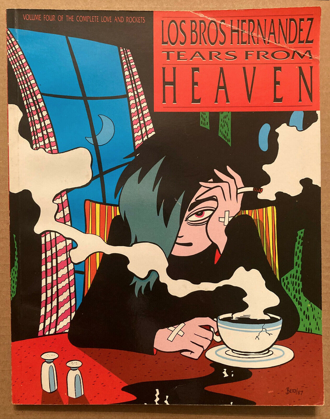TEARS FROM HEAVEN Hernandez. Fantagraphics 1st Ed. 1988. Love and Rockets.