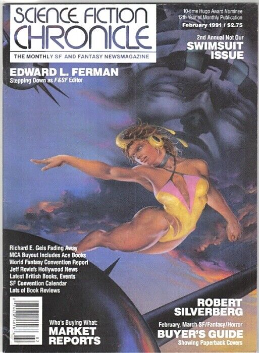 Science Fiction Chronicle News Magazine #137 SF and Fantasy 1991 NEW UNREAD