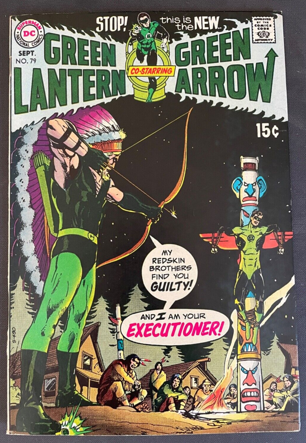 Green Lantern Green Arrow #79 FN/VF+ Cond NEAL ADAMS Cover, Black Canary DC 1970