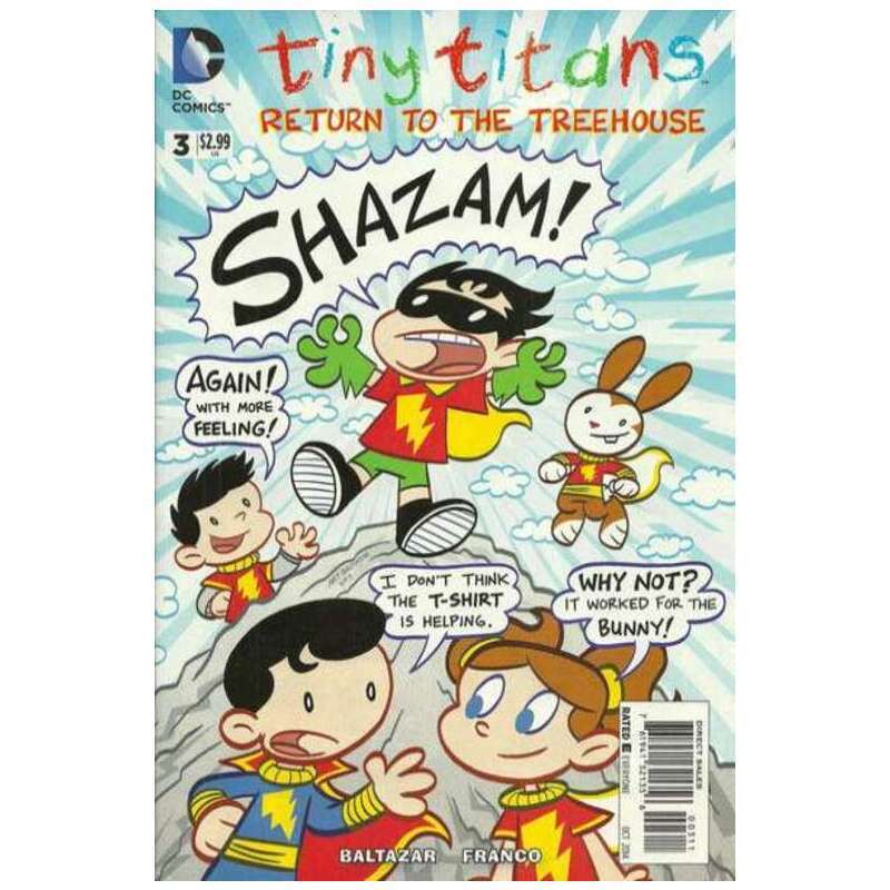 Tiny Titans: Return to the Treehouse #3 in Near Mint condition. [j}